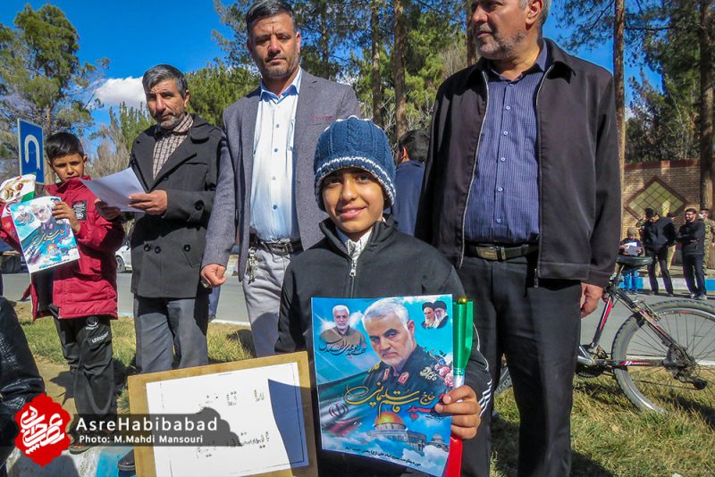 حضور نسل پنجم انقلاب در راهپیمایی 22 بهمن 98 حبیب آباد