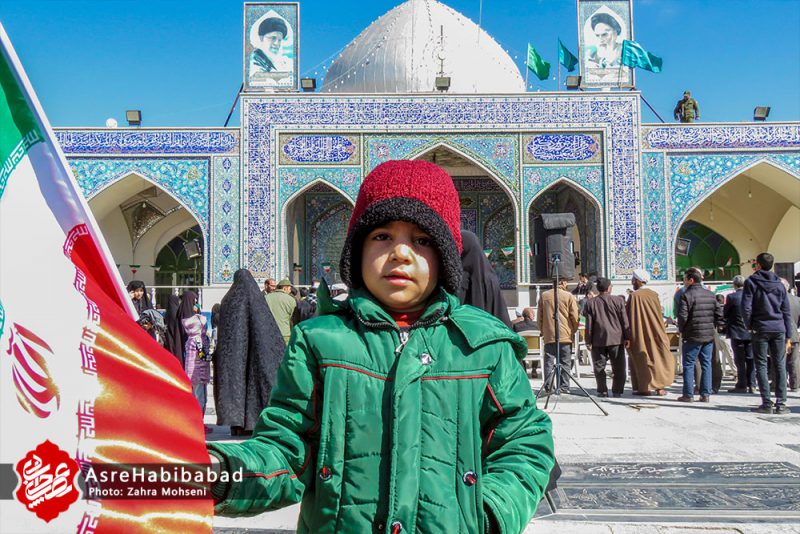 حضور نسل پنجم انقلاب در راهپیمایی 22 بهمن 98 حبیب آباد