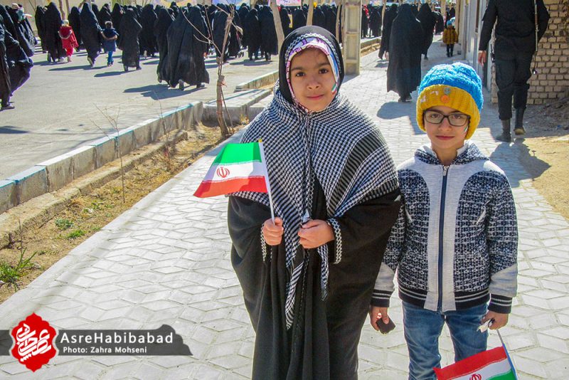حضور نسل پنجم انقلاب در راهپیمایی 22 بهمن 98 حبیب آباد
