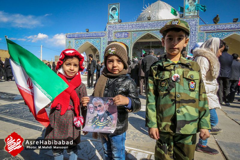 حضور نسل پنجم انقلاب در راهپیمایی 22 بهمن 98 حبیب آباد