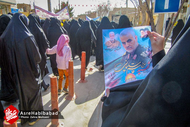 راهپیمایی باشکوه 22 بهمن 98 حبیب آباد