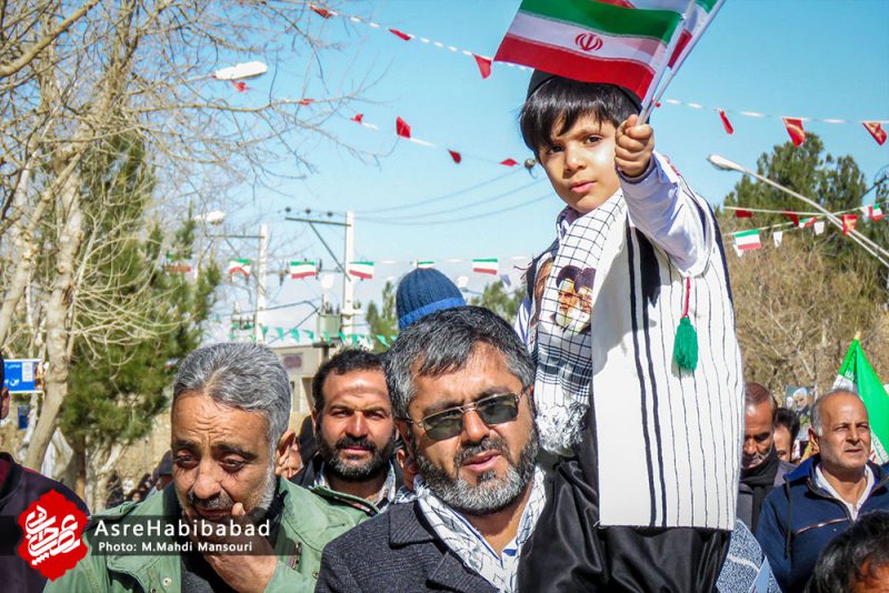 راهپیمایی باشکوه 22 بهمن 98 حبیب آباد