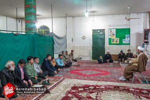 مراسم گرامیداشت دهه فجر و چهلم شهادت سپهبد سلیمانی در روستای پروانه برخوار