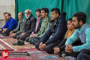 مراسم گرامیداشت دهه فجر و چهلم شهادت سپهبد سلیمانی در روستای پروانه برخوار