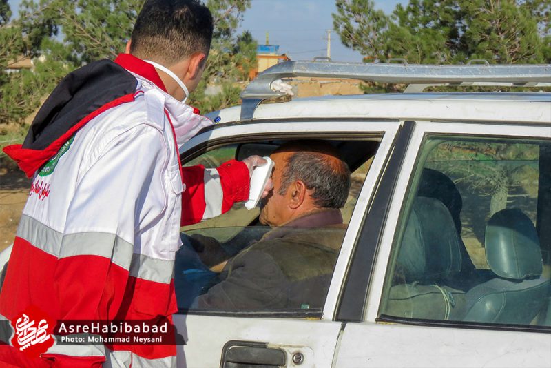 تست حرارت سنجی در ورودی علی آباد ملاعلی