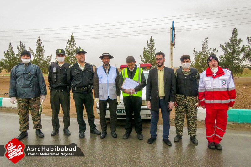 تست حرارت سنجی در ورودی علی آباد ملاعلی