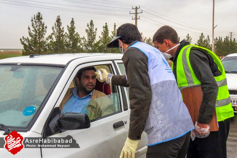 تست حرارت سنجی در ورودی علی آباد ملاعلی