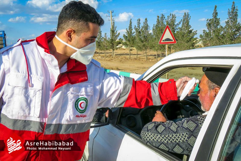 تست حرارت سنجی در ورودی علی آباد ملاعلی