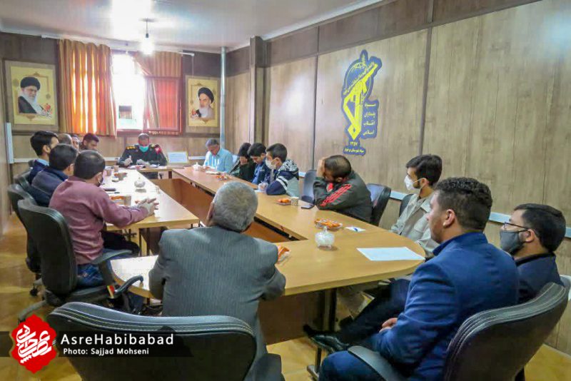 جلسه مدیران کانال ها و سایت های خبری شهرستان برخوار در خصوص مقابله با ویروس کرونا