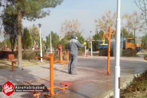 ضدعفونی معابر و اماکن توسط شهرداری و بسیج شهر شاپورآباد