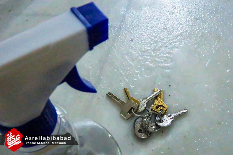 مبارزه با کرونا در خانه های حبیب آباد - عصرحبیب آباد