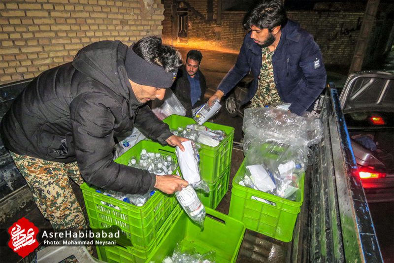 توزیع 4 هزار بسته بهداشتی ضدکرونایی در شهر حبیب آباد