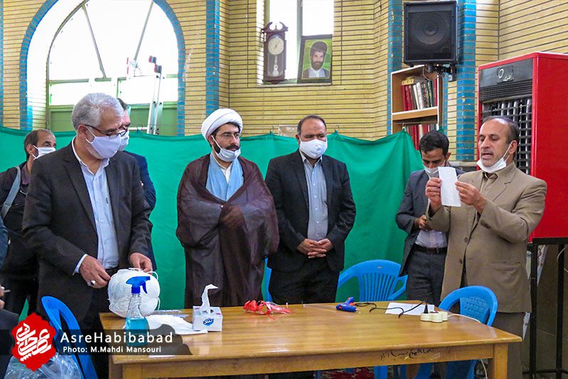 راه اندازی کارگاه تولید ماسک در حبیب آباد