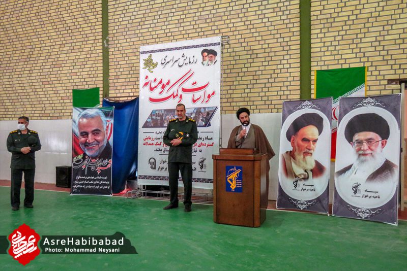 رزمایش مواسات و کمک مومنانه در شهرستان برخوار