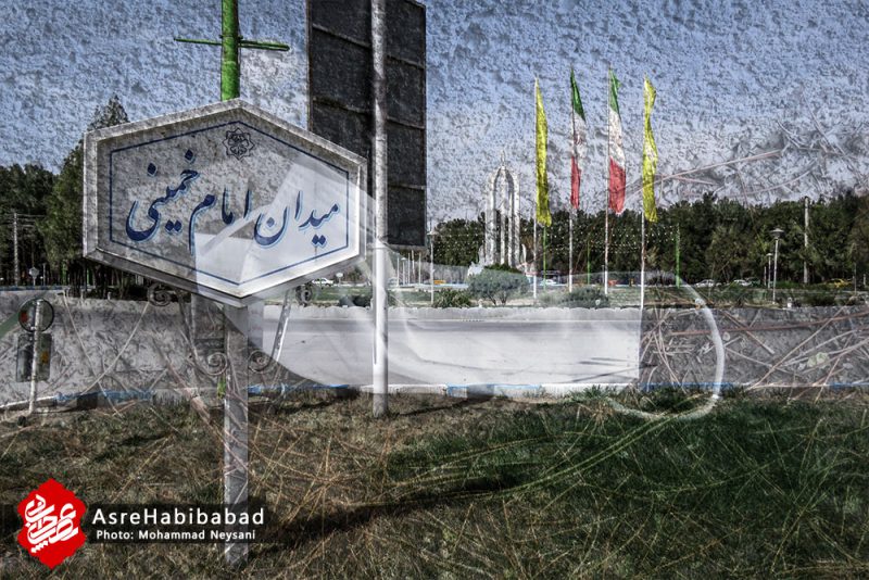 نقاب کرونا ویروس بر چهره حبیب آباد