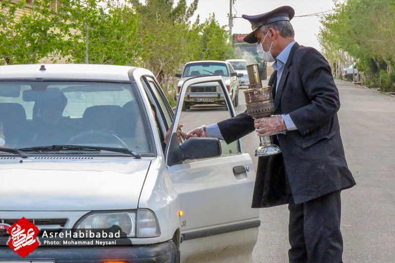 کاروان انتظار در سطح شهر حبیب آباد - عصرحبیب آباد