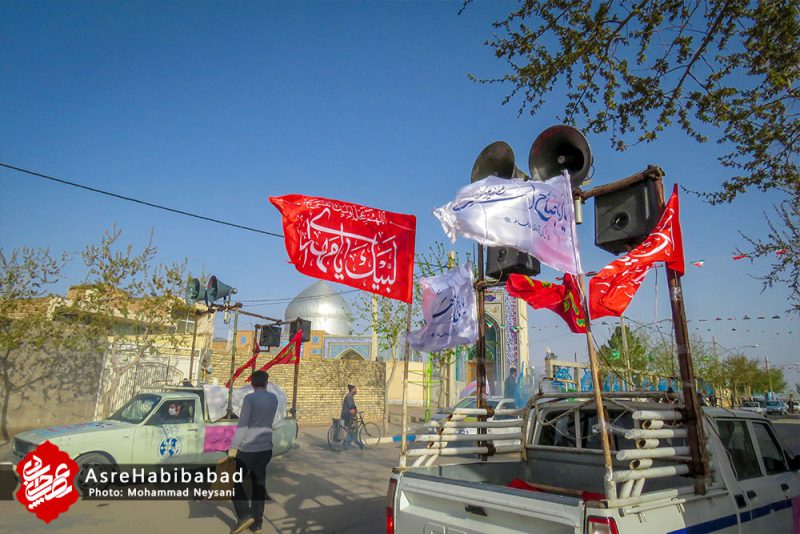 کاروان انتظار در سطح شهر حبیب آباد - عصرحبیب آباد