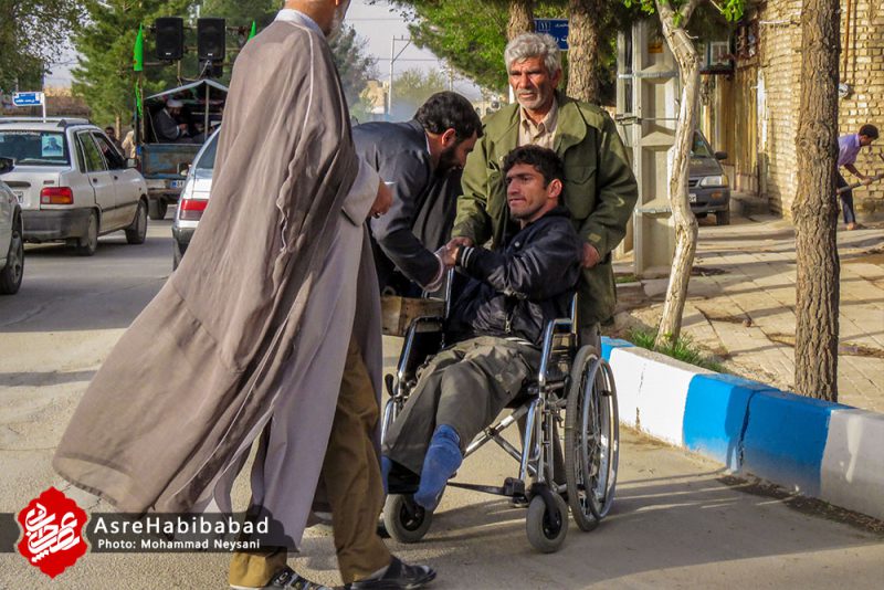 کاروان انتظار در سطح شهر حبیب آباد - عصرحبیب آباد