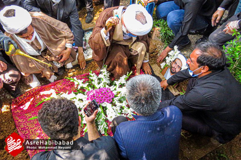 تشییع و خاکسپاری امام جمعه کمشچه