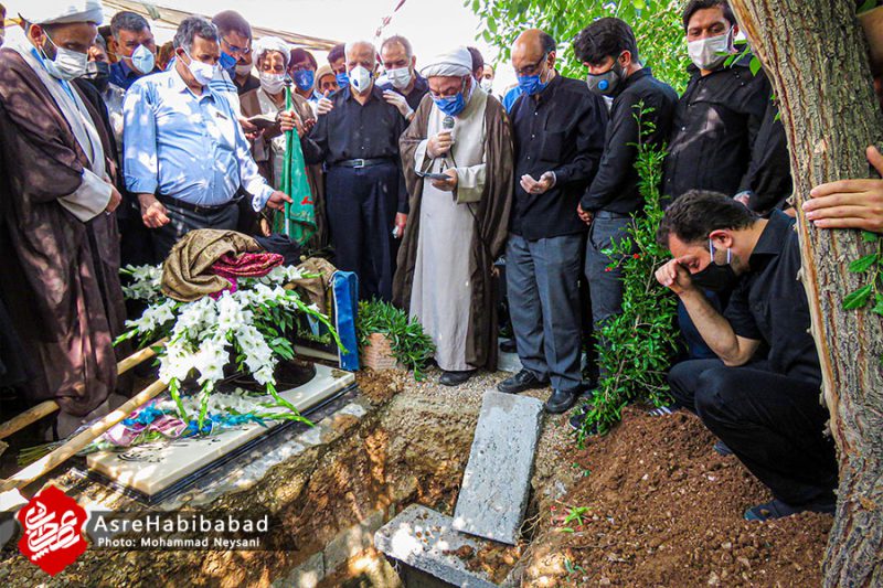 تشییع و خاکسپاری امام جمعه کمشچه