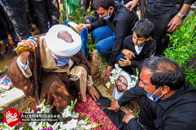 تشییع و خاکسپاری امام جمعه کمشچه