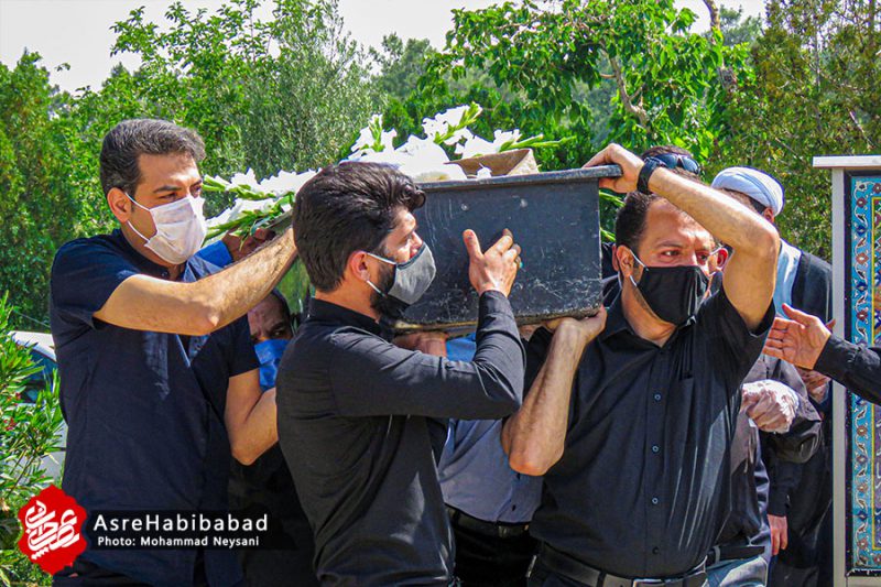 تشییع و خاکسپاری امام جمعه کمشچه