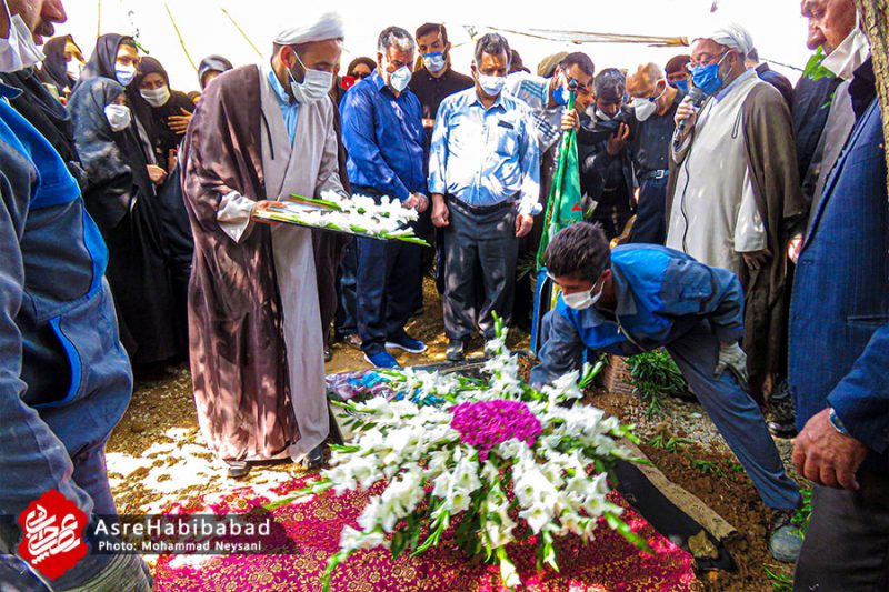 تشییع و خاکسپاری امام جمعه کمشچه