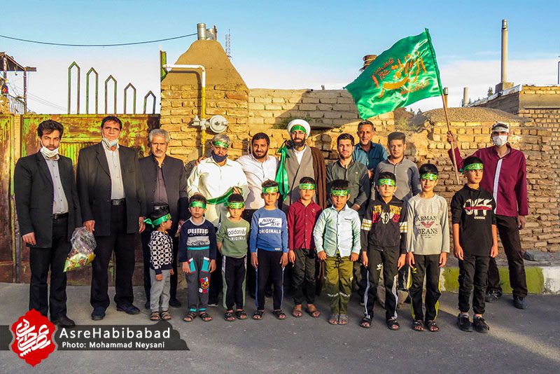 جشن خیابانی میلاد کریم اهل بیت در مناطق کم برخوردار بخش حبیب آباد