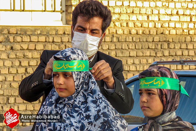 جشن خیابانی میلاد کریم اهل بیت در مناطق کم برخوردار بخش حبیب آباد