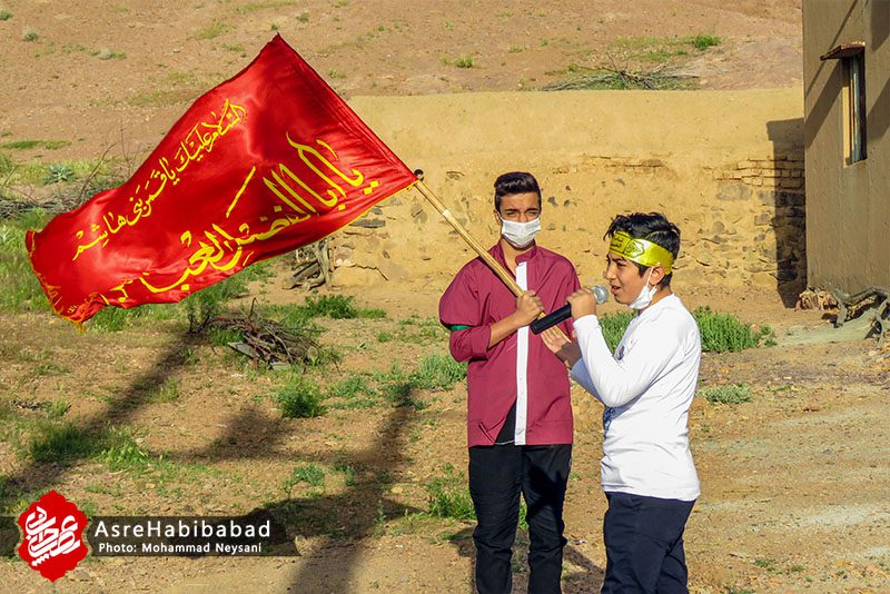 جشن خیابانی میلاد کریم اهل بیت در مناطق کم برخوردار بخش حبیب آباد