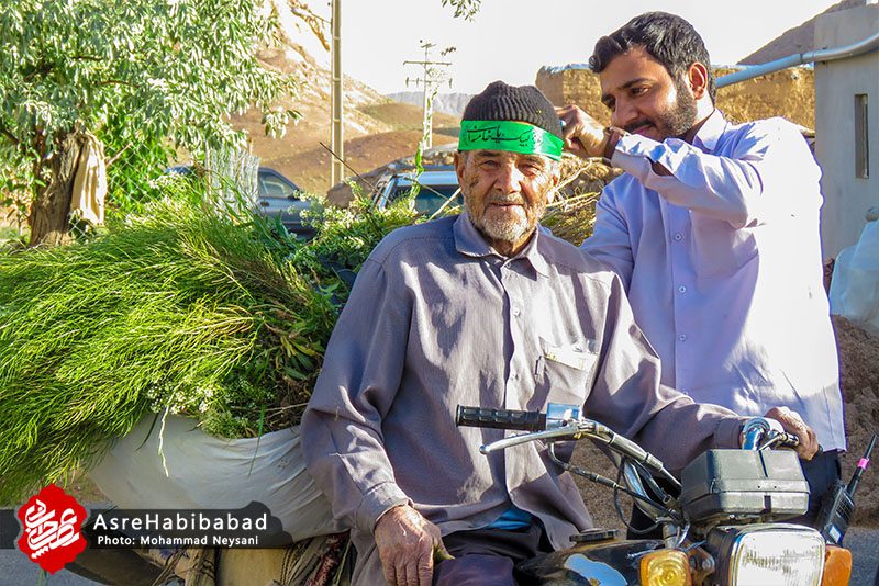 جشن خیابانی میلاد کریم اهل بیت در مناطق کم برخوردار بخش حبیب آباد