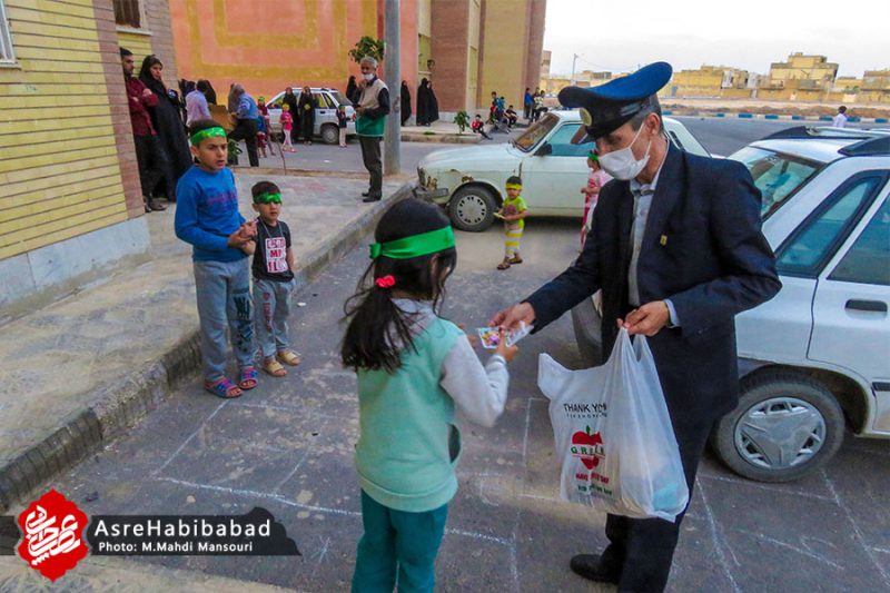جشن خیابانی ولادت امام حسن مجتبی (ع) در حبیب آباد