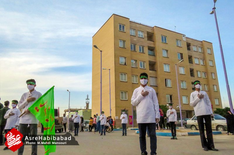 جشن خیابانی ولادت امام حسن مجتبی (ع) در حبیب آباد