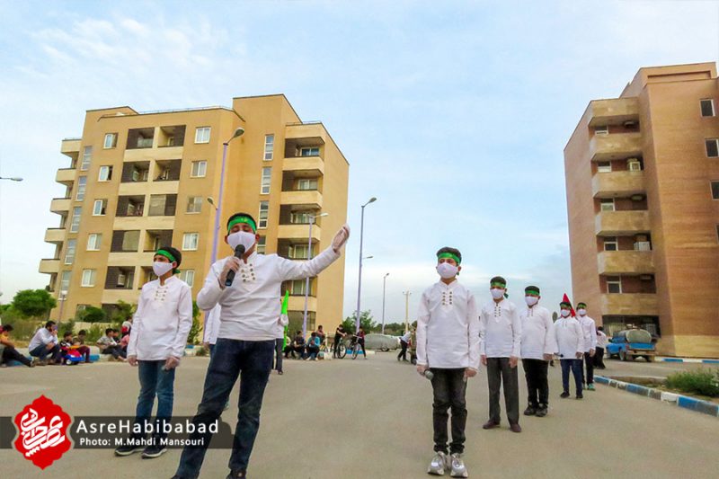 جشن خیابانی ولادت امام حسن مجتبی (ع) در حبیب آباد