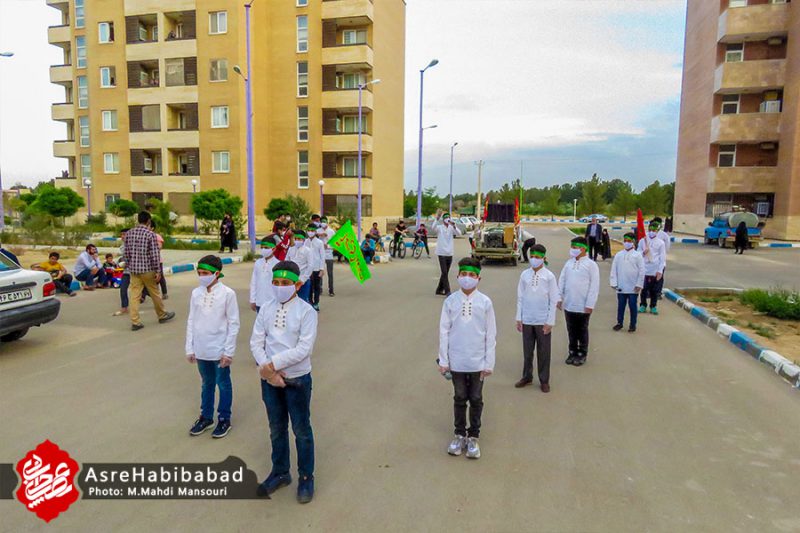 جشن خیابانی ولادت امام حسن مجتبی (ع) در حبیب آباد