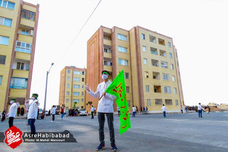 جشن خیابانی ولادت امام حسن مجتبی (ع) در حبیب آباد
