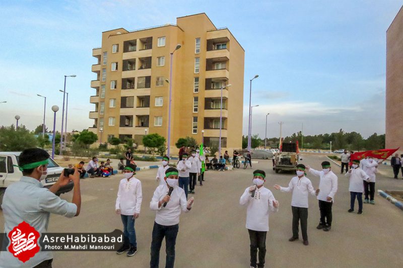 جشن خیابانی ولادت امام حسن مجتبی (ع) در حبیب آباد