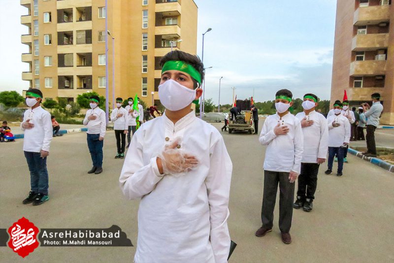 جشن خیابانی ولادت امام حسن مجتبی (ع) در حبیب آباد