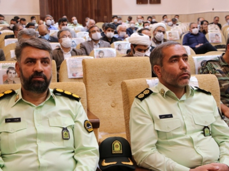 فرمانده جدید نیروی انتظامی شهرستان برخوار معارفه شد