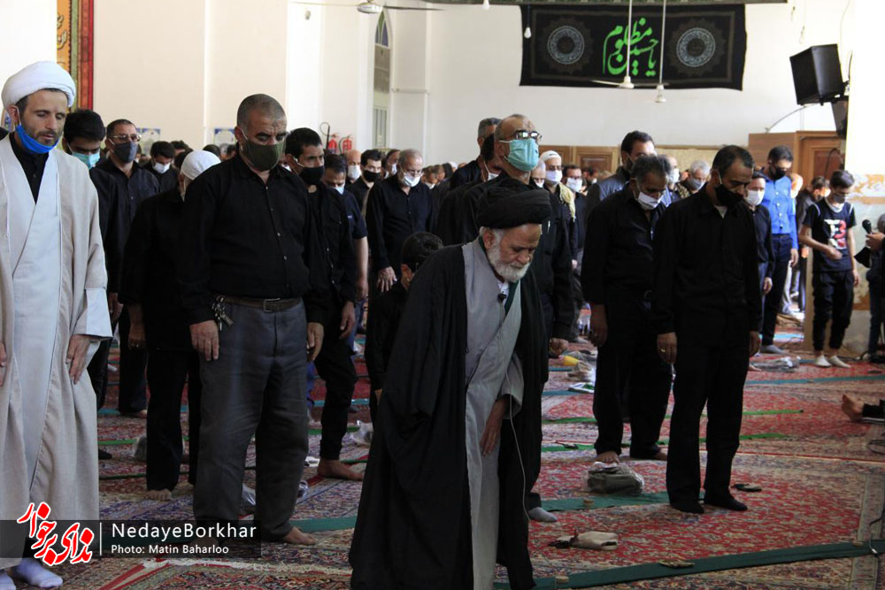 تصاویر | نماز ظهر عاشورای حسینی در برخوار
