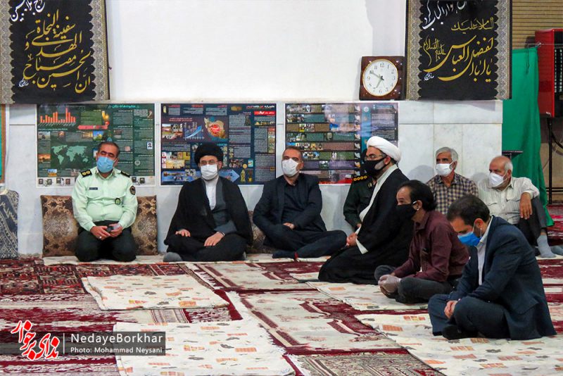 جلسه شورای معتمدین پلیس بخش حبیب آباد