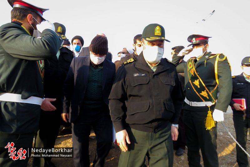 کلنگ زنی ساختمان فرماندهی انتظامی برخوار