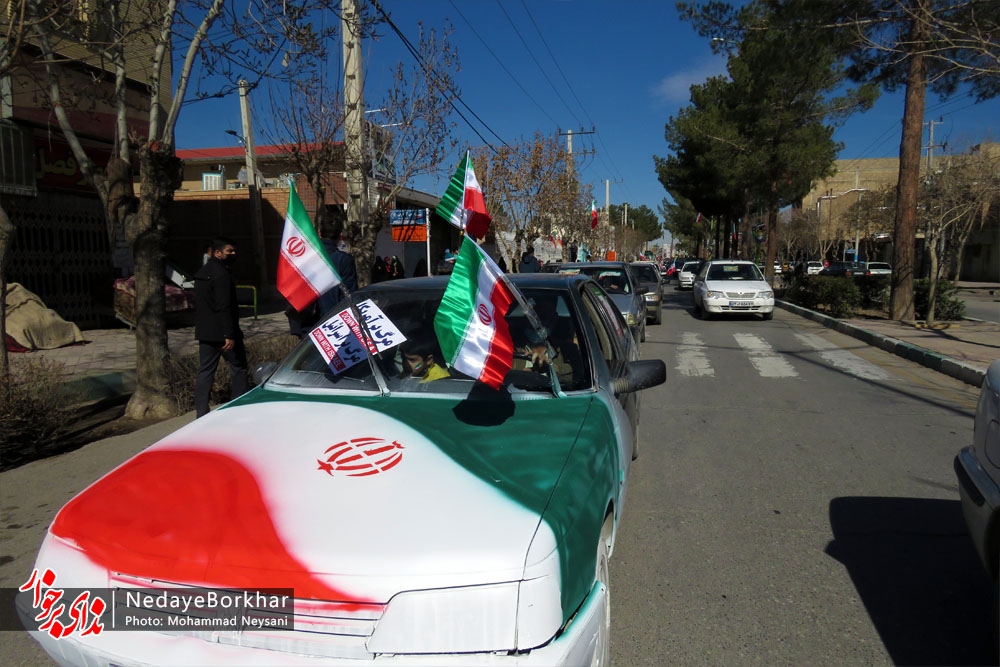 تصاویر | راهپیمایی ۲۲ بهمن ۹۹ در مرکز شهرستان برخوار
