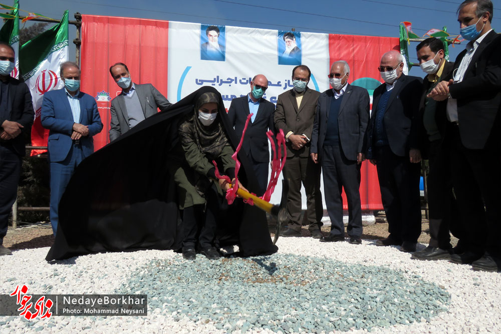 تصاویر | آئین کلنگ زنی احداث تقاطع غیرهمسطح میدان فرزانگان دولت آباد