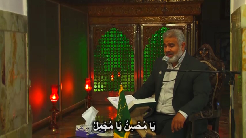 فیلم | قسمتی زیبا از دعای ابوحمزه ثمالی با نوای حاج احمد نریمانی