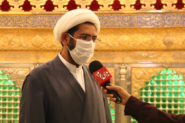 آئین جزء خوانی قرآن کریم در امامزاده نرمی غیر حضوری برگزار می شود