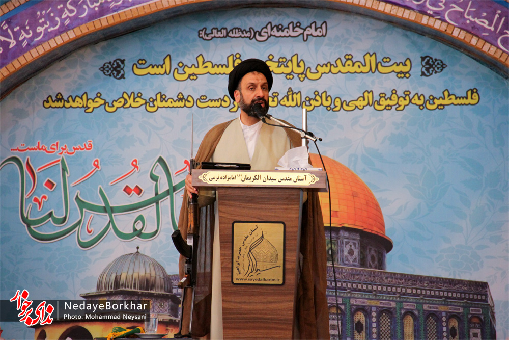 نه رژیم صهیونیستی، رژیم صهیونیستی قبل است و نه فلسطین، فلسطین قبل