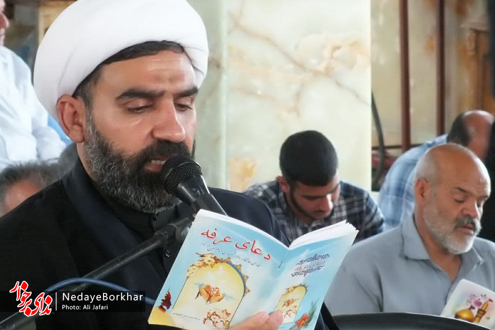 برگزاری آئین قرائت دعای عرفه در کمشچه + تصاویر