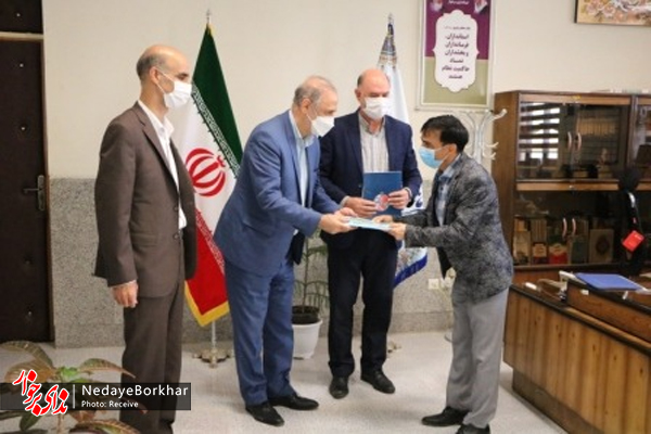 رئیس جدید اداره امور مالیاتی شهرستان برخوار معارفه شد + تصاویر