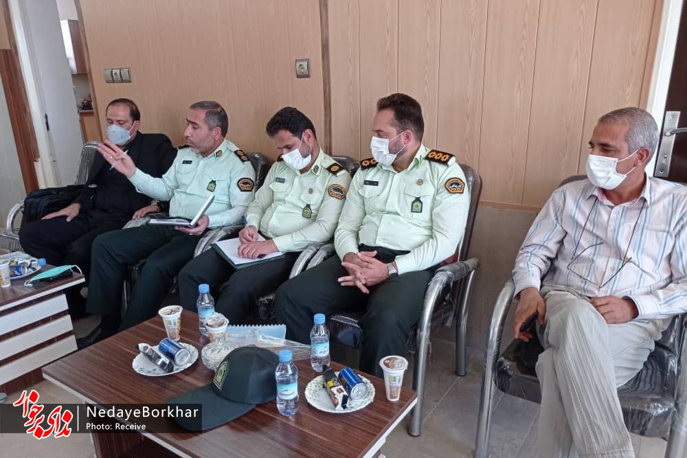 جلسه پیشگیری از جرائم در ناحیه صنعتی کمشچه برگزار شد